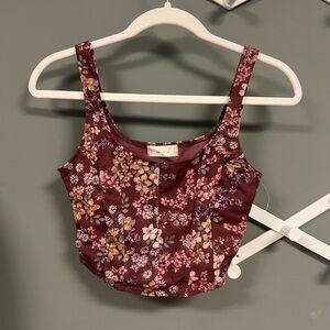 Altar’d State Corset Tank Top NWOT